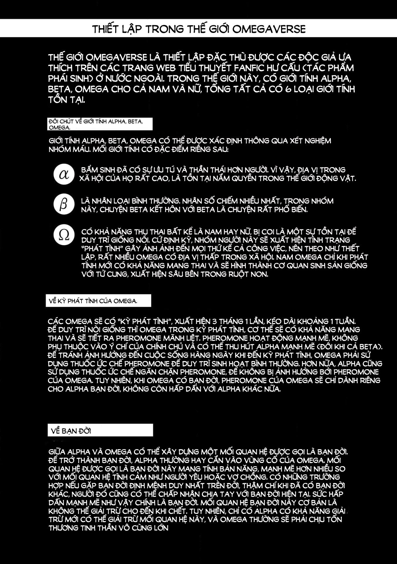 Lễ Ký Kết Của Alpha - Chap 6