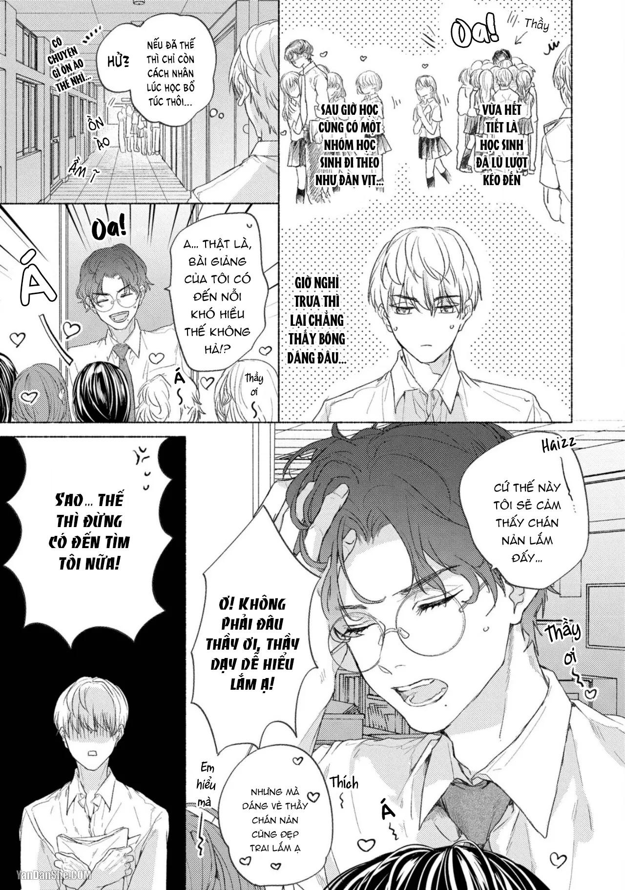 Thầy à, em không thể chịu đựng được nữa - Chap 2