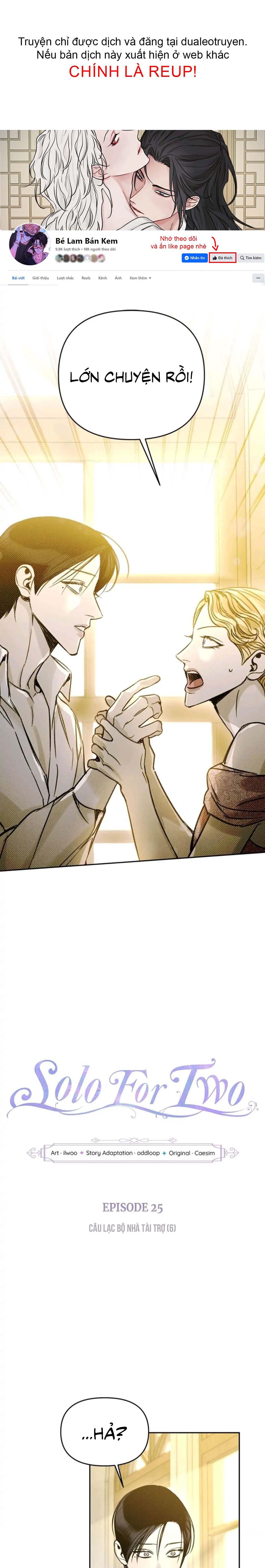 SOLO FOR TWO - Chap 25