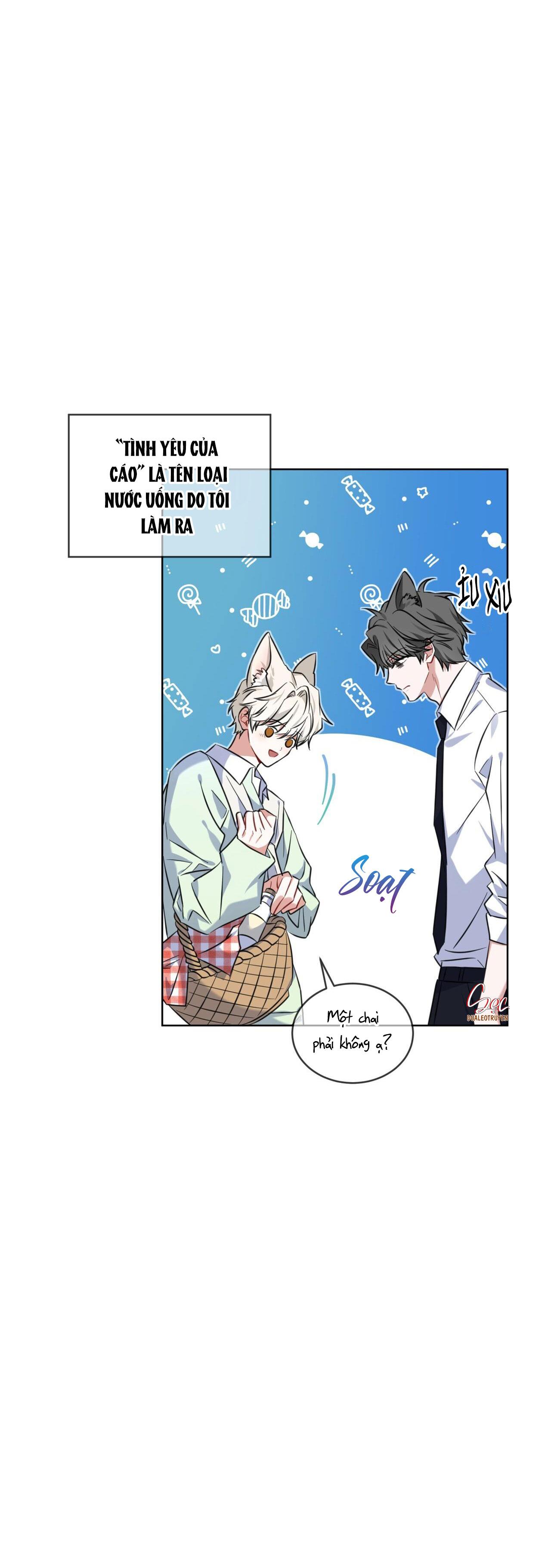 NƯỚC UỐNG TÌNH YÊU CỦA CÁO PLIN - Chap 1