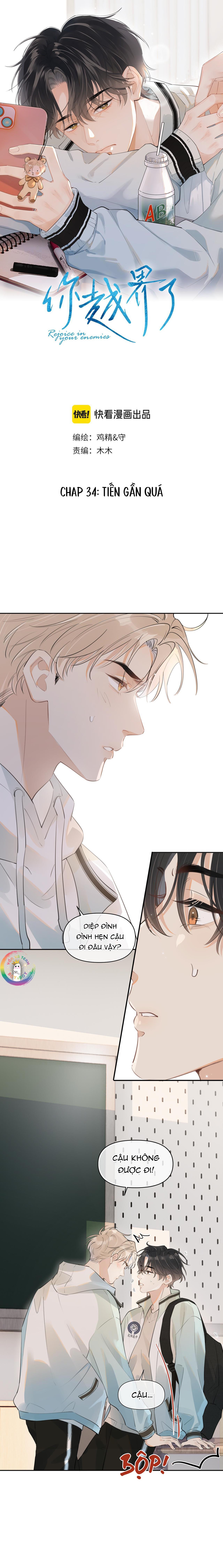 Cậu Vượt Giới Hạn Rồi - Chap 34