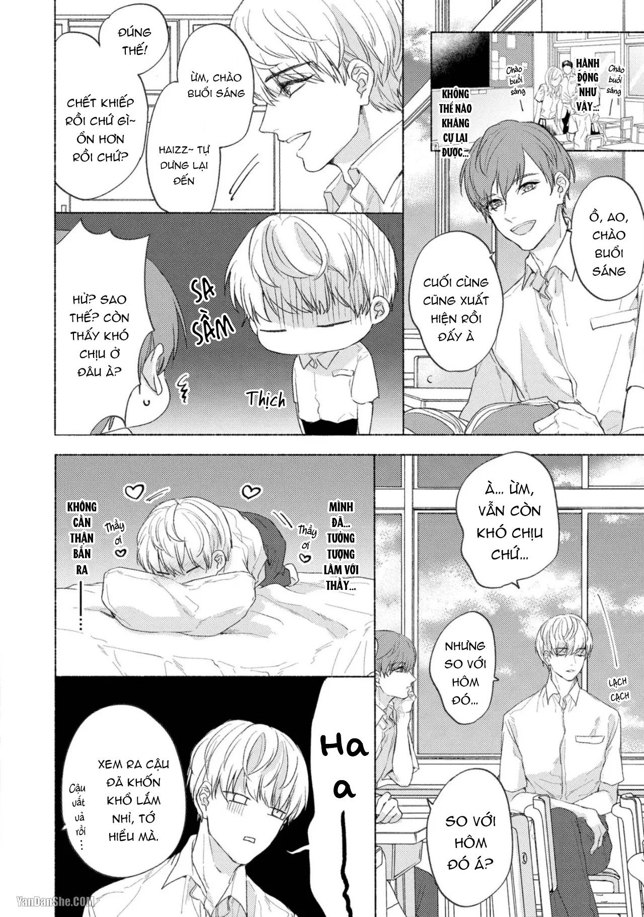 Thầy à, em không thể chịu đựng được nữa - Chap 2