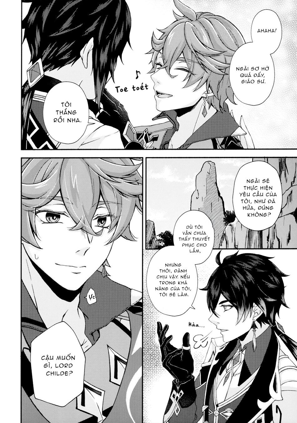 ONESHOT VÀ DOU THEO ĐỀ CỬ - Chap 15