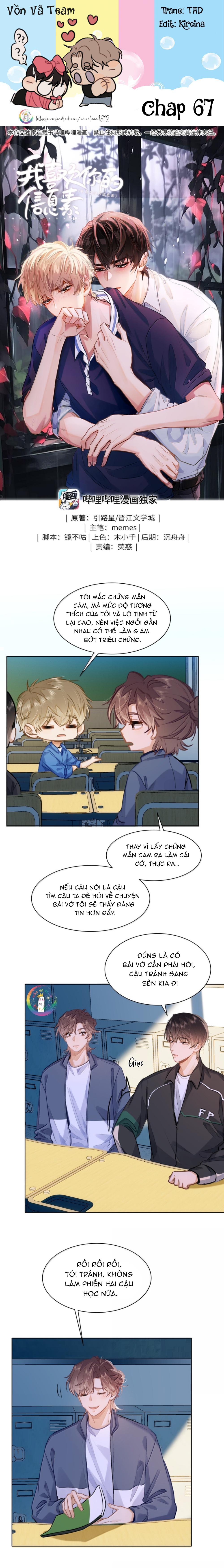 Tôi Thích Pheromone Của Cậu - Chap 67