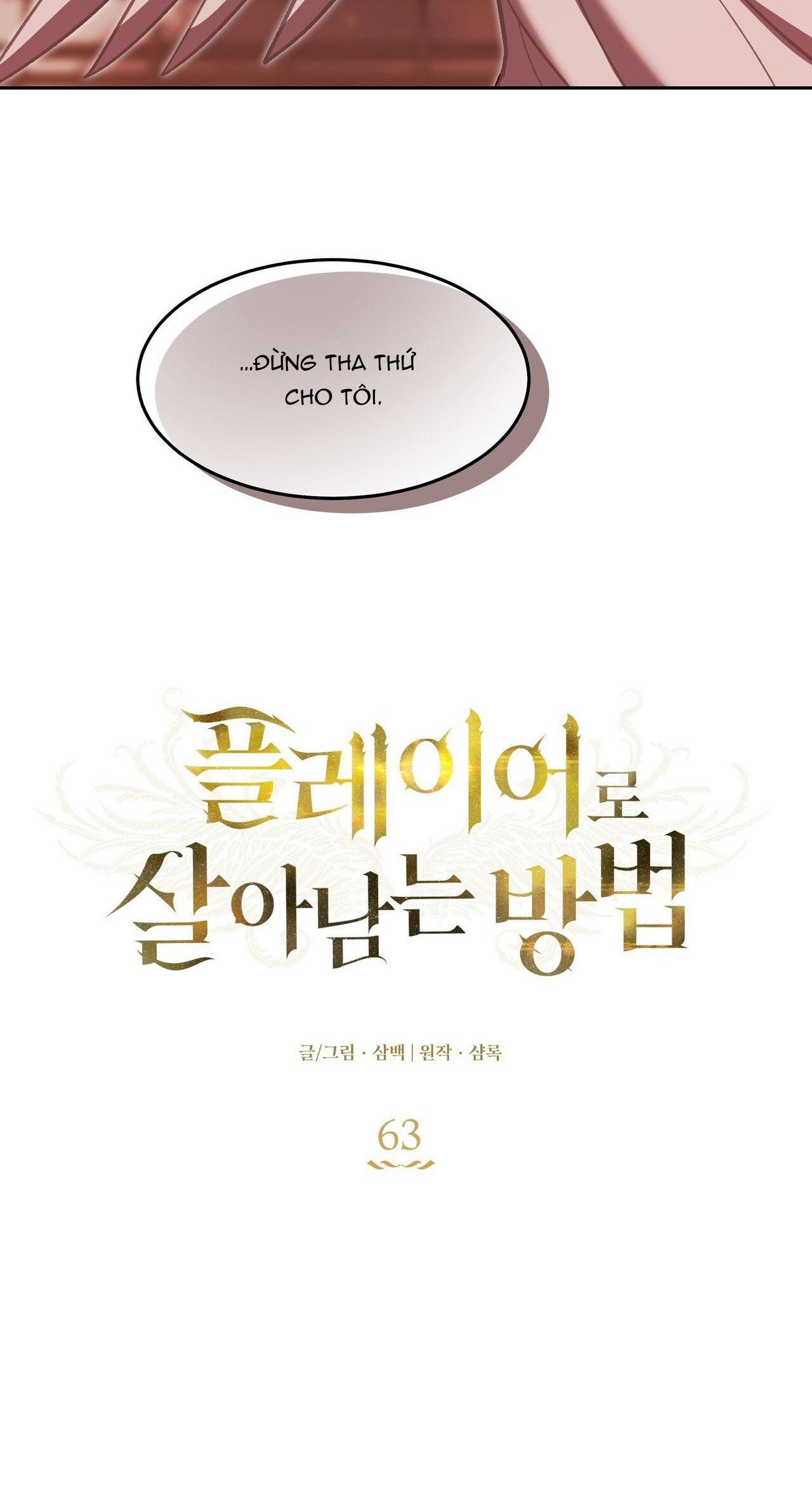 CÁCH TỒN TẠI NHƯ MỘT NGƯỜI CHƠI - Chap 63