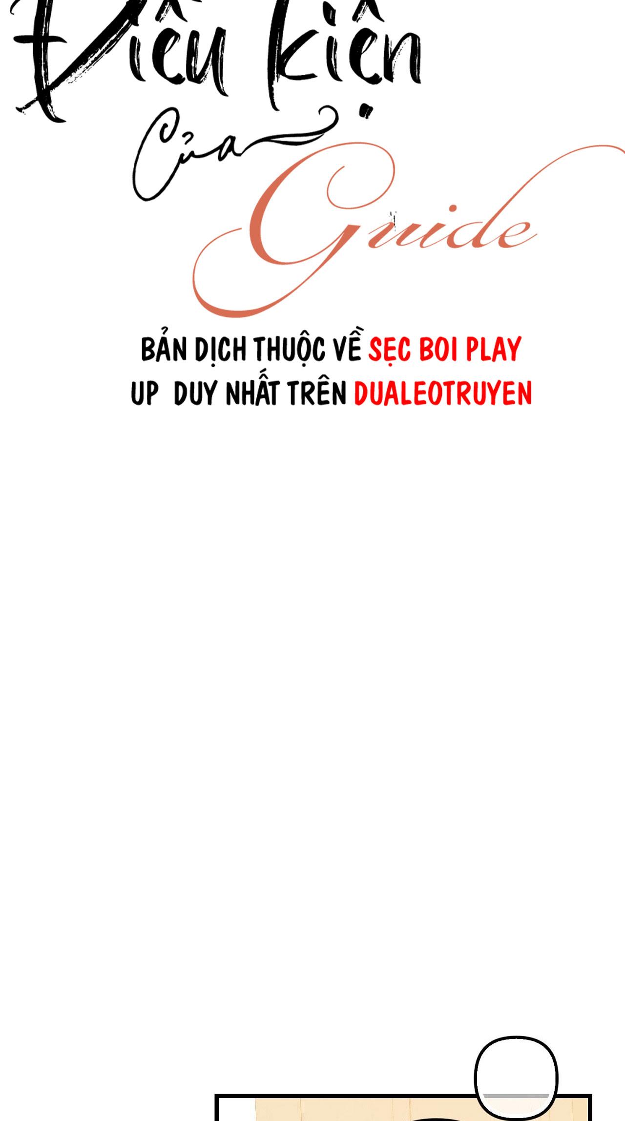 ĐIỀU KIỆN CỦA GUIDE - Chap 54