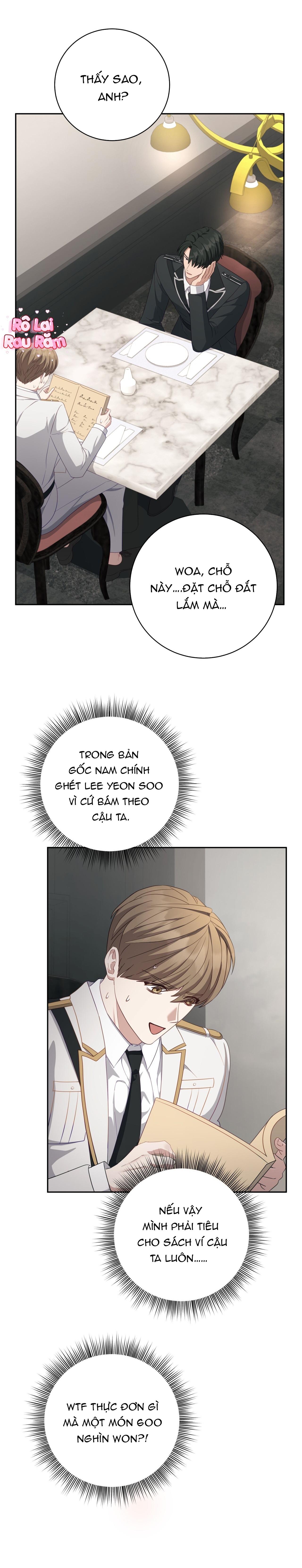 (RÔ LAI) Thoát khỏi vòng tay của nam chính cuồng si - Chap 9