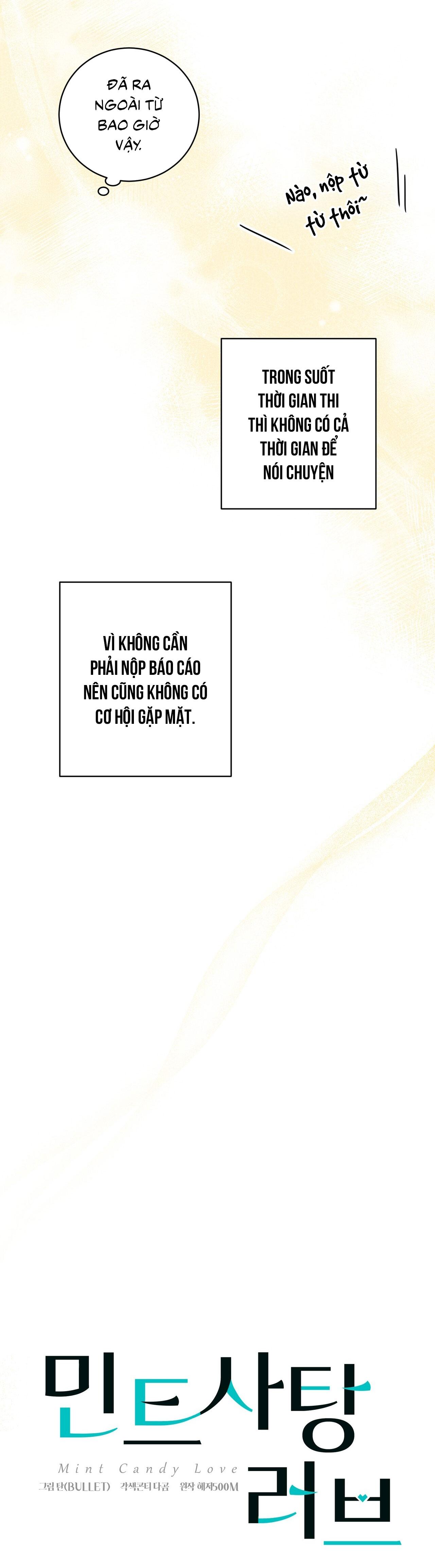 TÌNH YÊU KẸO BẠC HÀ - Chap 17