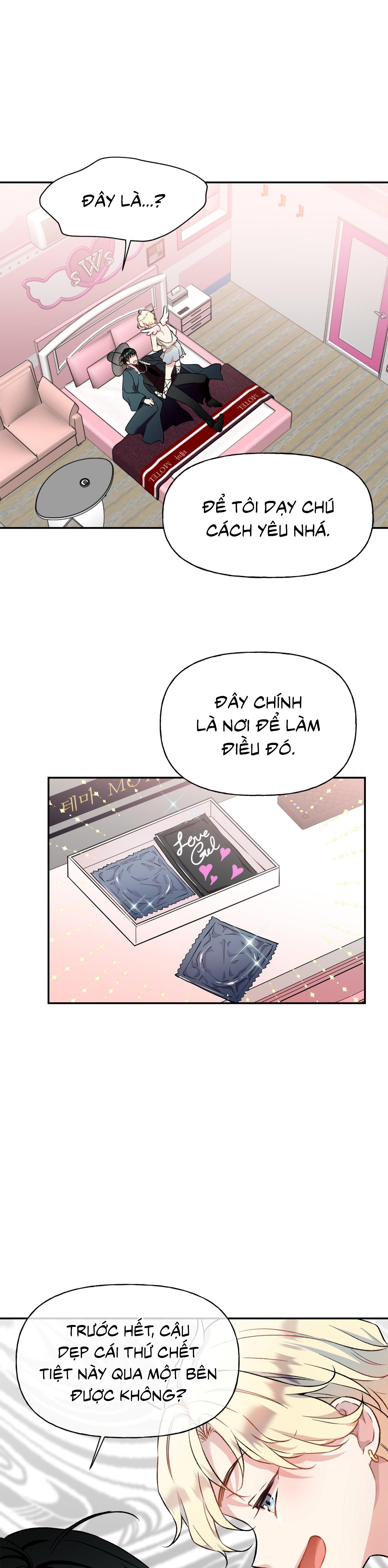 Thần chết muốn trở thành thần tình yêu! - Chap 2