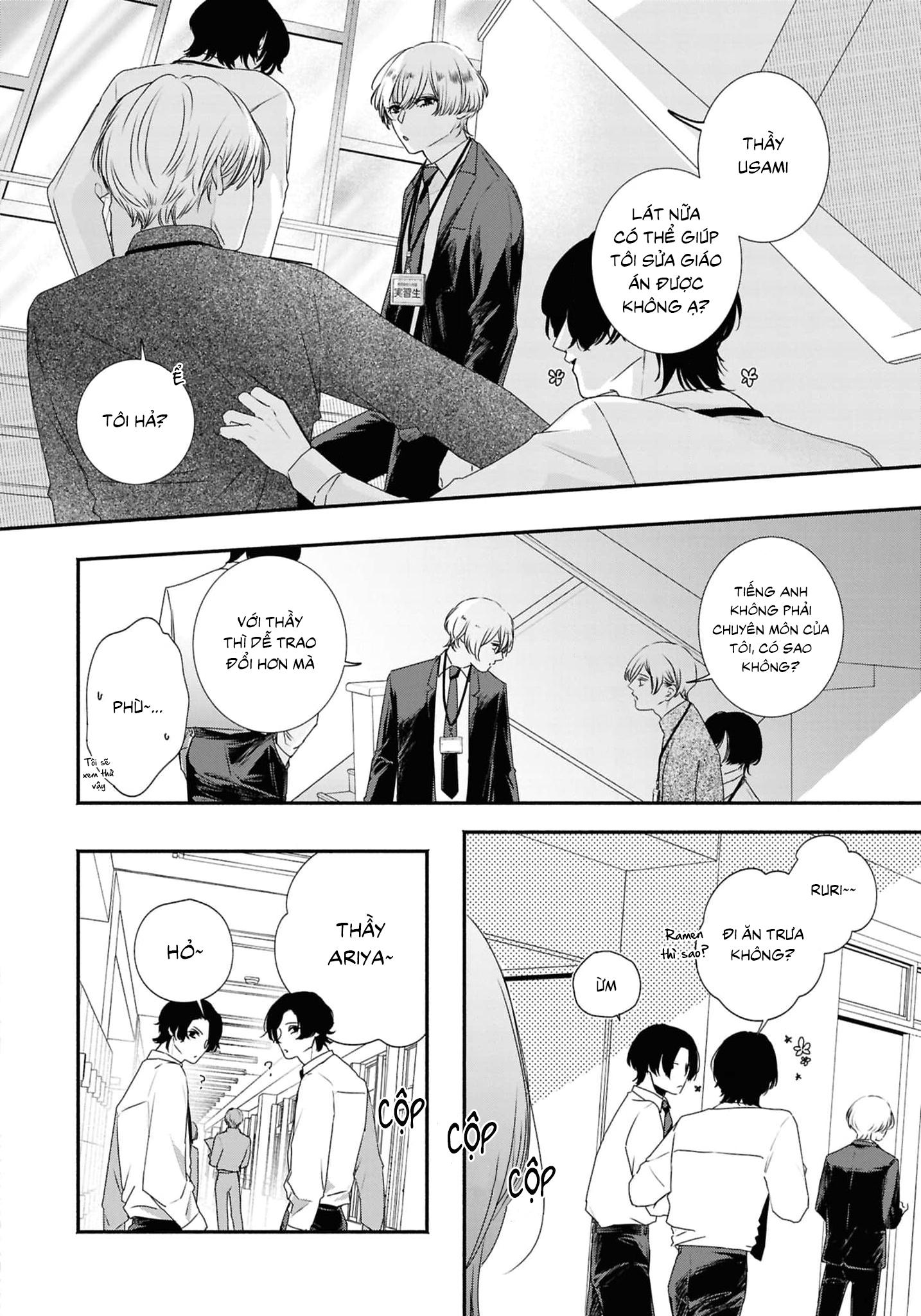 CẶP SONG SINH VÀ THẦY GIÁO - Chap 8