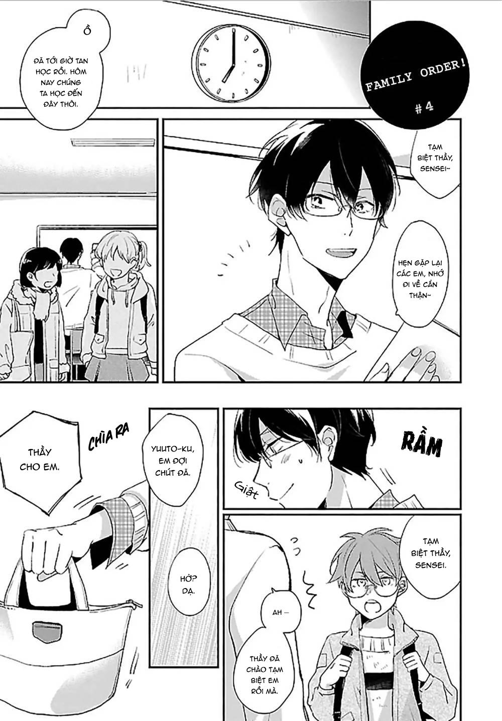 Thầy Giáo Trẻ Thuần Khiết Mong Muốn Được Cha Nuôi Bảnh Bao Ôm Ấp - Chap 4