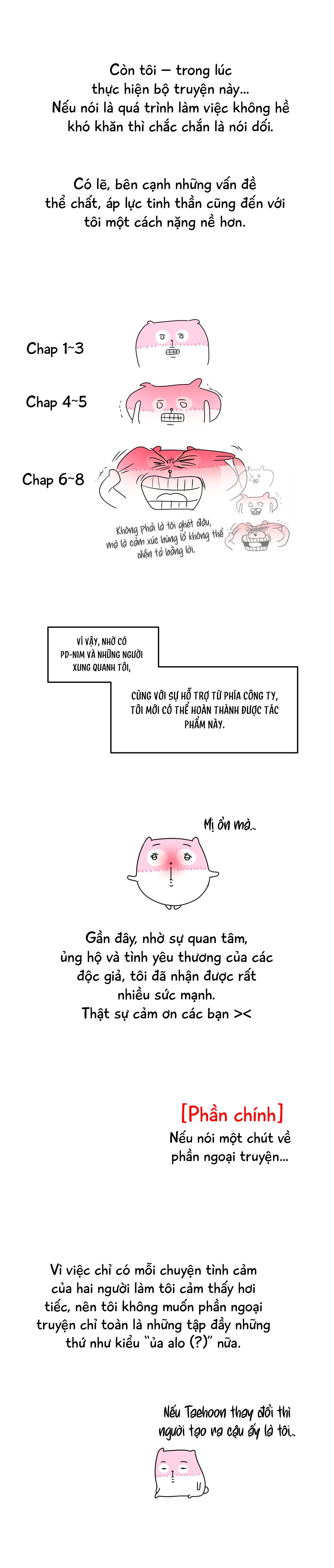 Không Cho Phép Đọc Suy Nghĩ Của Tôi - Chap 8.5 - Trang 9