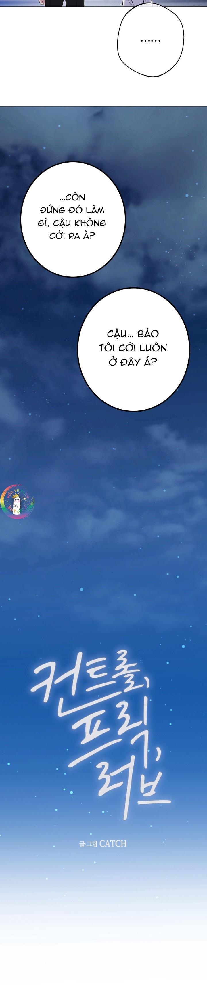 Kiểm Soát, Cuồng Nhiệt, Yêu Thương - Chap 2