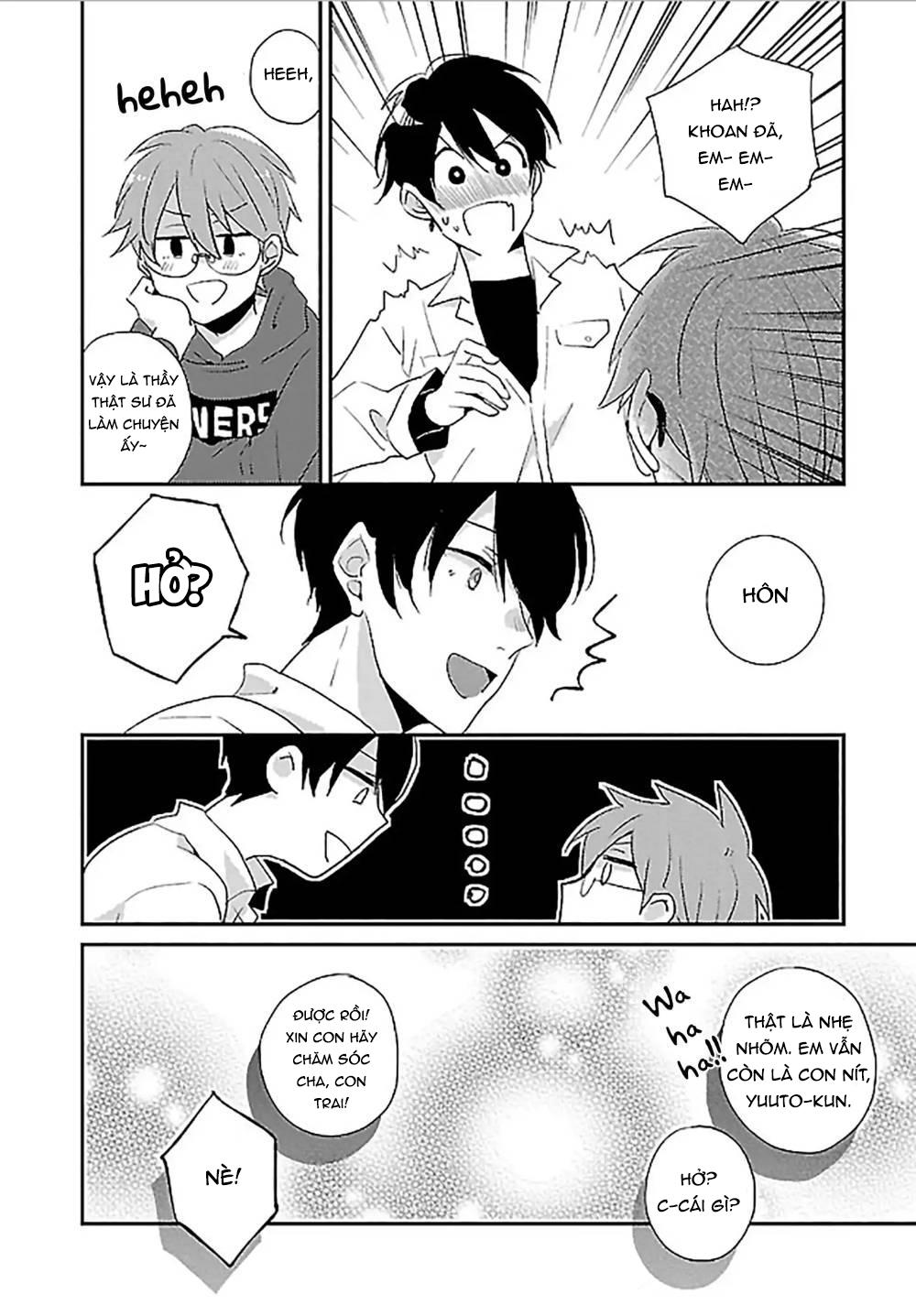 Thầy Giáo Trẻ Thuần Khiết Mong Muốn Được Cha Nuôi Bảnh Bao Ôm Ấp - Chap 4