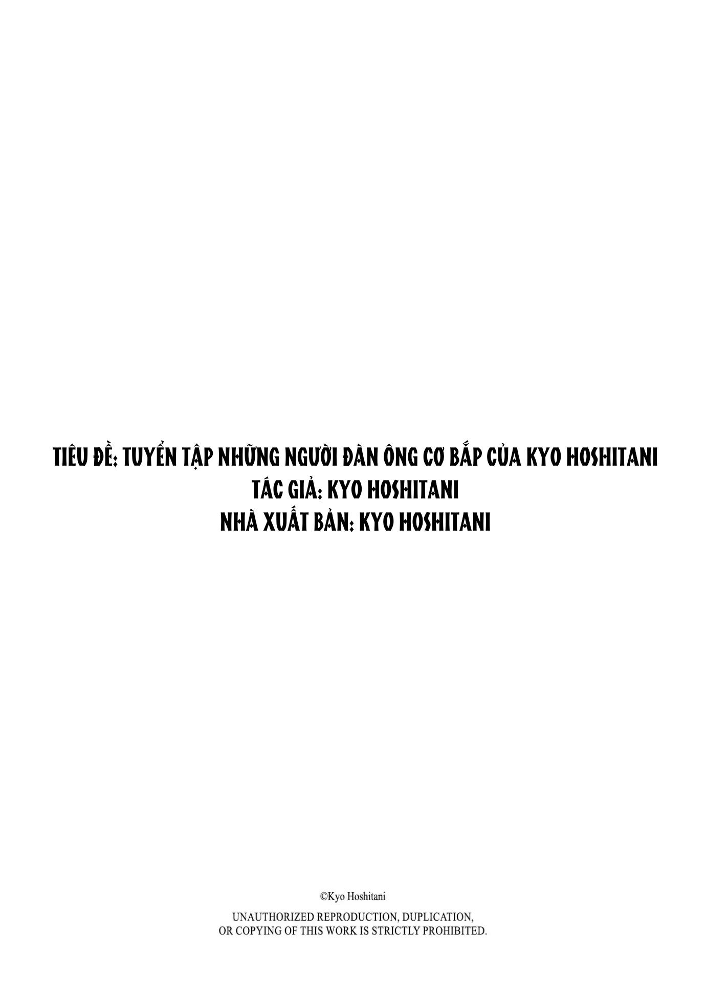 TUYỂN TẬP NHỮNG NGƯỜI ĐÀN ÔNG CƠ BẮP - Chap 3