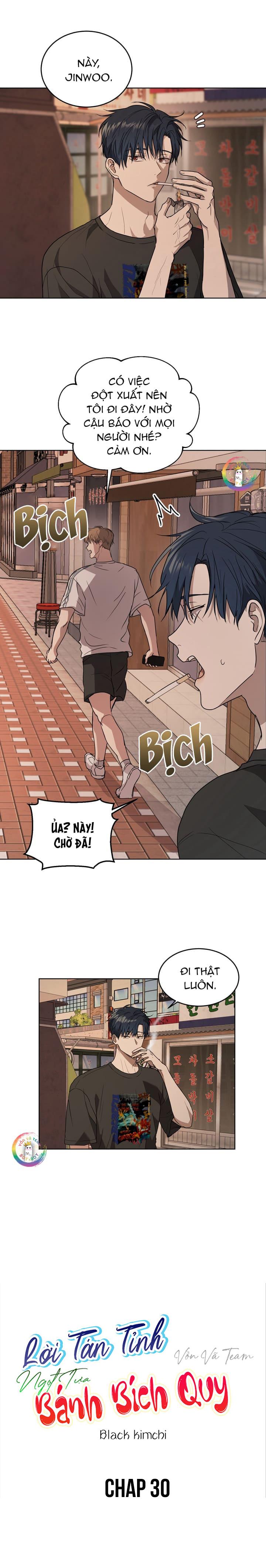 Lời Tán Tỉnh Ngọt Tựa Bánh Bích Quy - Chap 30