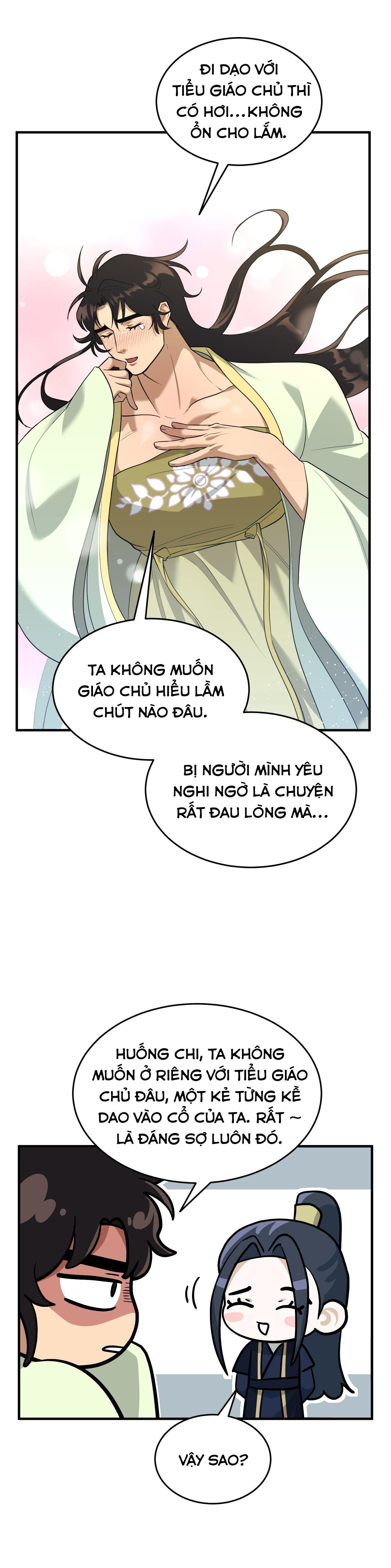 SỐNG SÓT NHỜ LÀM VỢ BÉ CỦA MA GIÁO CHỦ - Chap 23