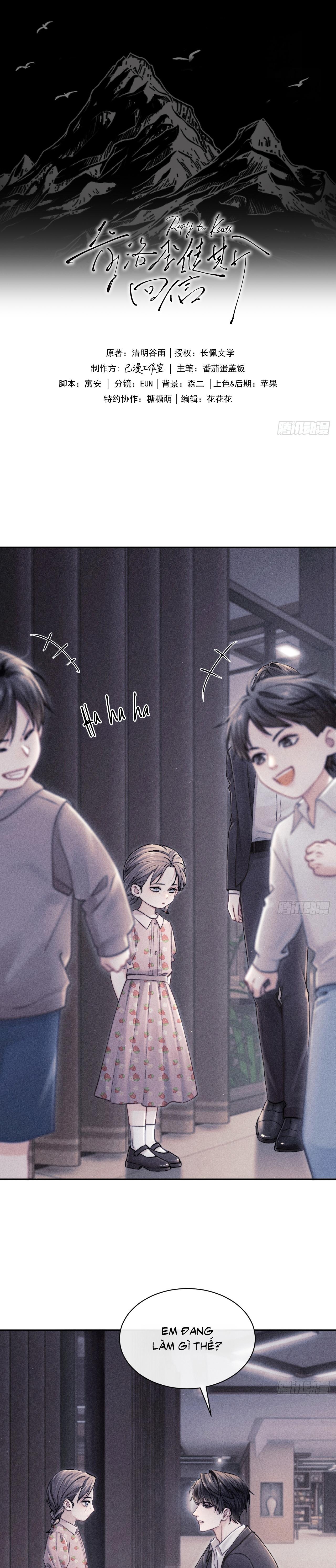 Thư hồi âm của Keanu Reeves - Chap 5