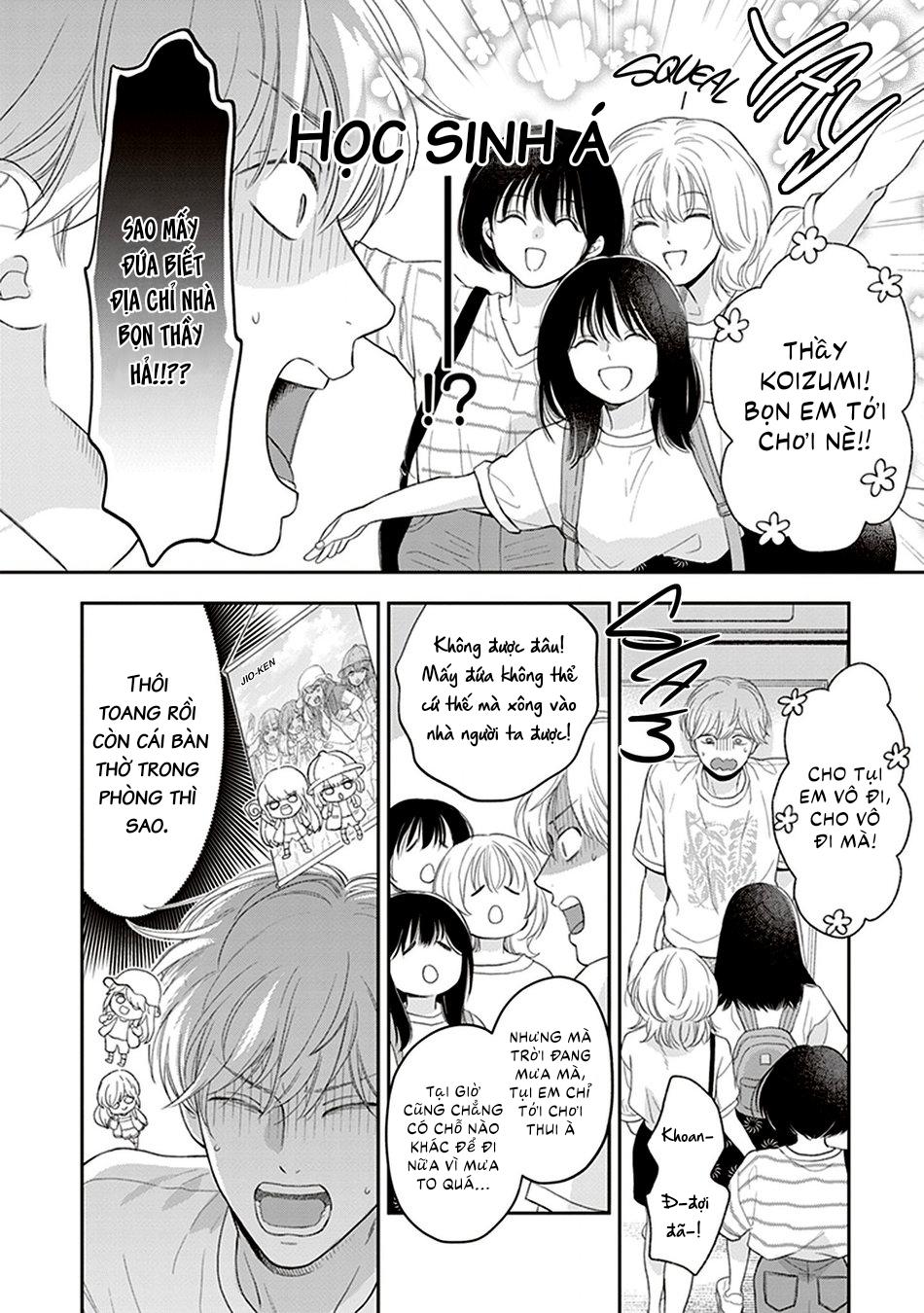 Koizumi-sensei không muốn bị phát hiện - Chap 4