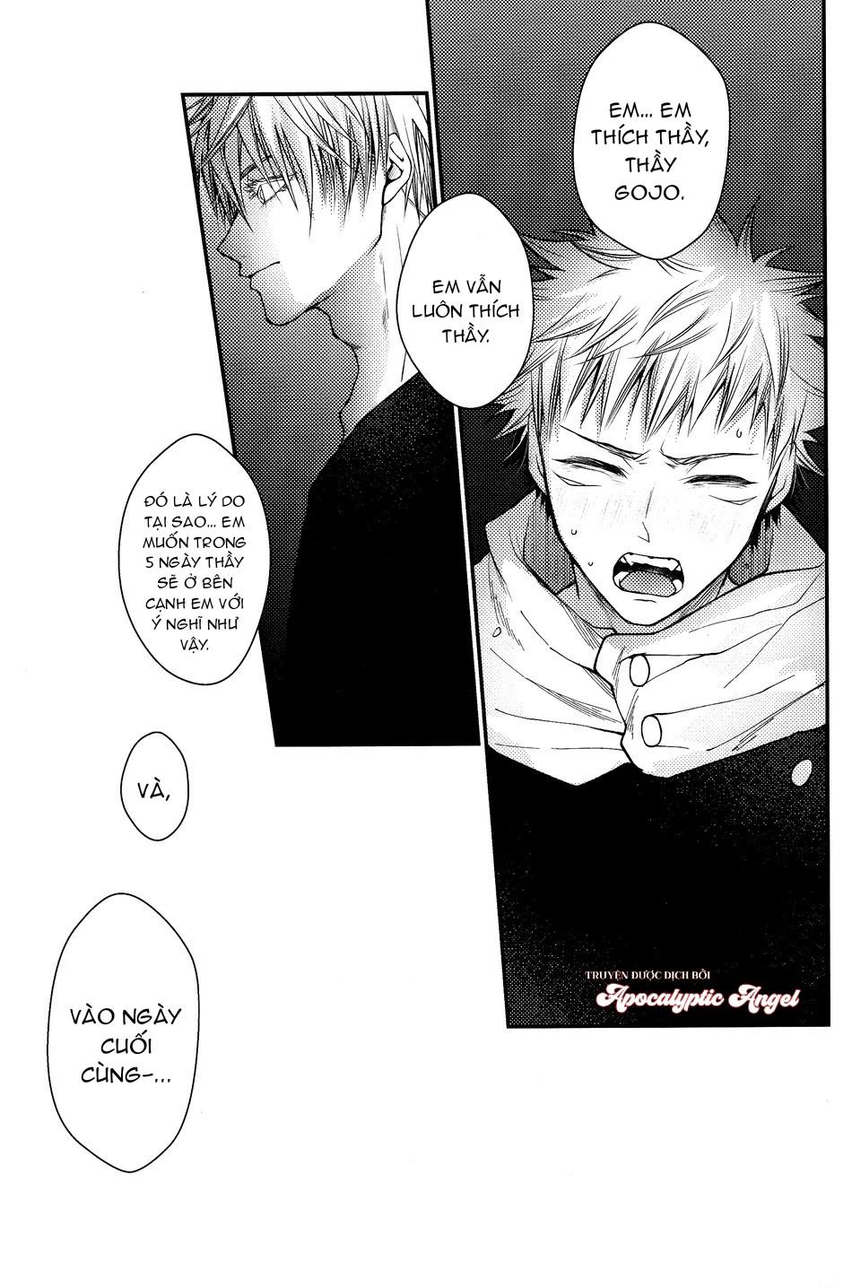 ONESHOT VÀ DOU THEO ĐỀ CỬ - Chap 16.6 - Trang 11
