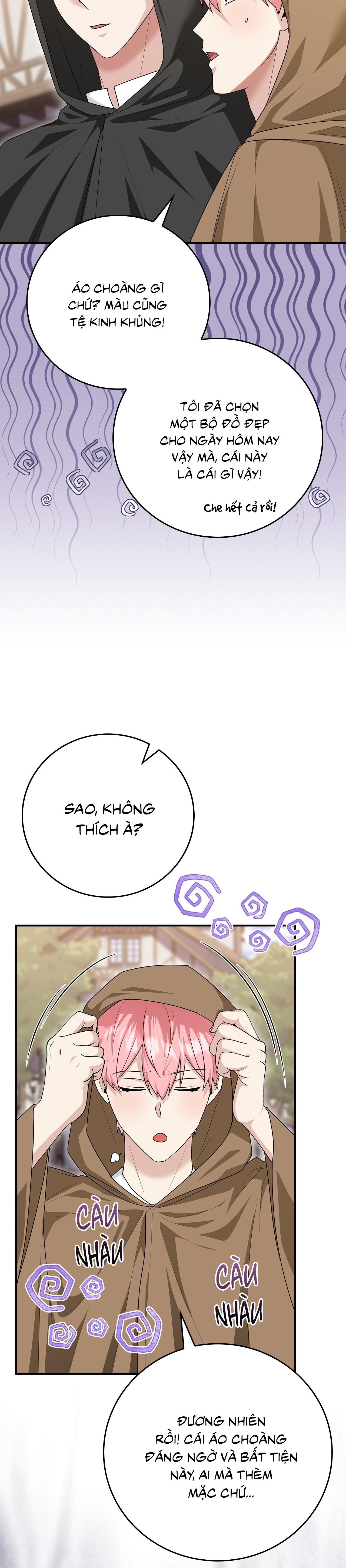 Xuyên thành cục bông của tên cuồng công - Chap 18