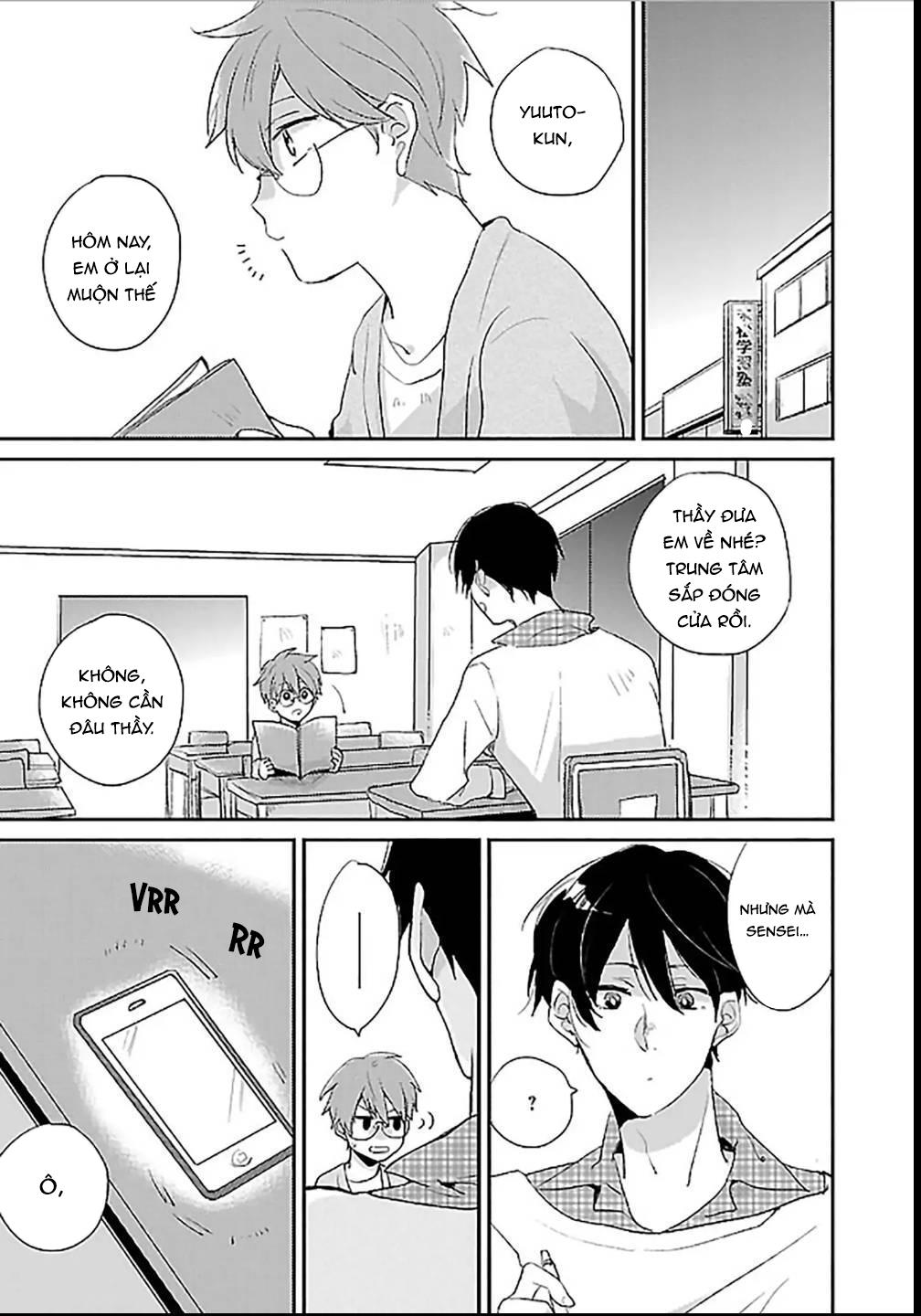 Thầy Giáo Trẻ Thuần Khiết Mong Muốn Được Cha Nuôi Bảnh Bao Ôm Ấp - Chap 4