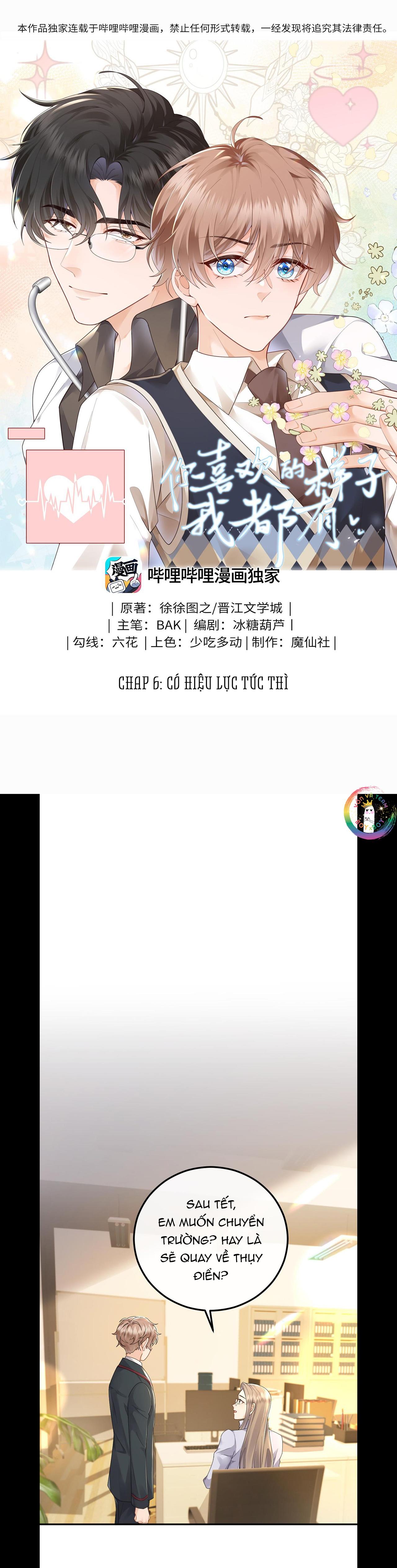 Dáng Vẻ Anh Thích Em Đều Có - Chap 6