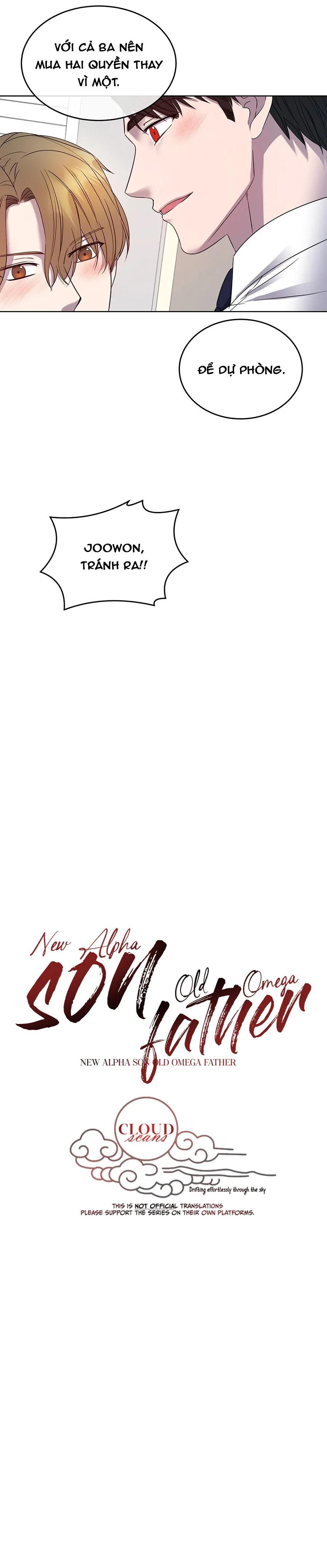 Người con Alpha trẻ tuổi, người cha Omega xế chiều - Chap 5