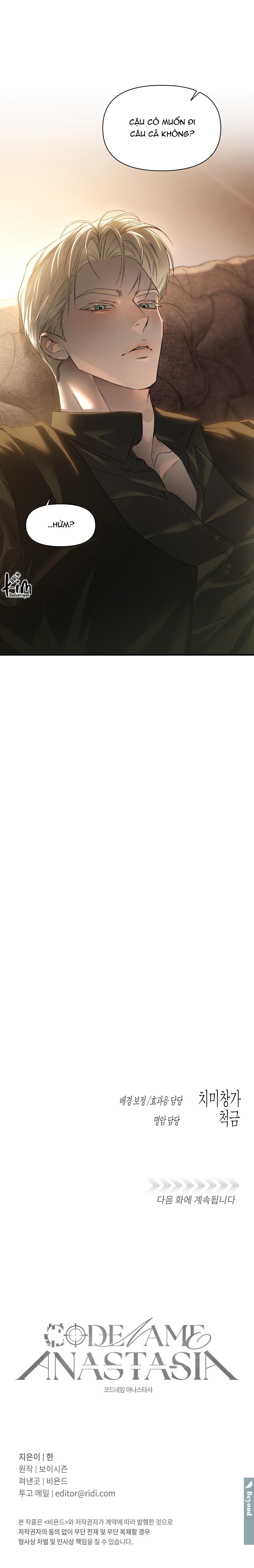 CODENAME ANASTASIA - Chap 58