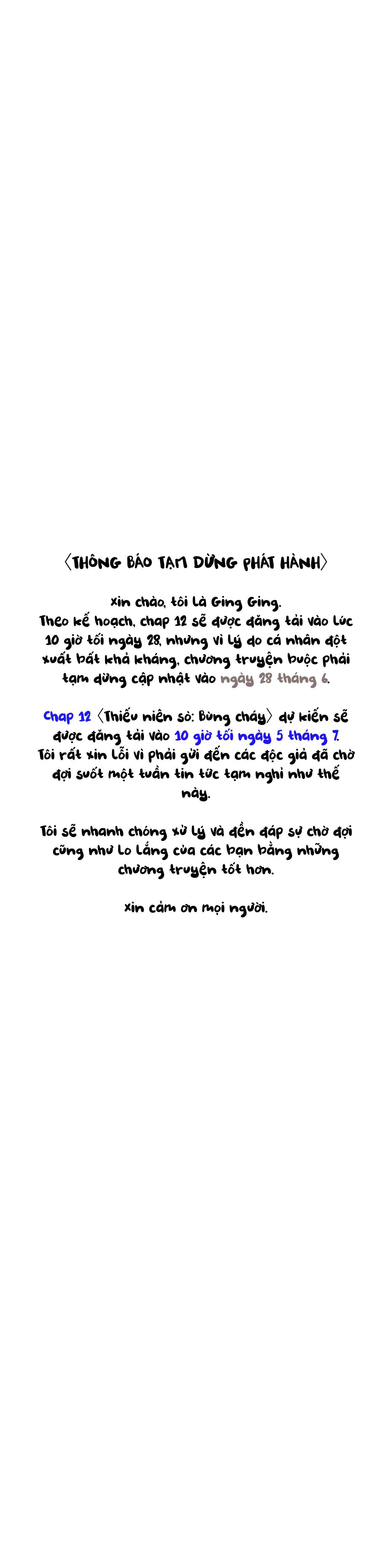 THIẾU NIÊN SÒ: BÙNG CHÁY - Chap 11.1 - Trang 3