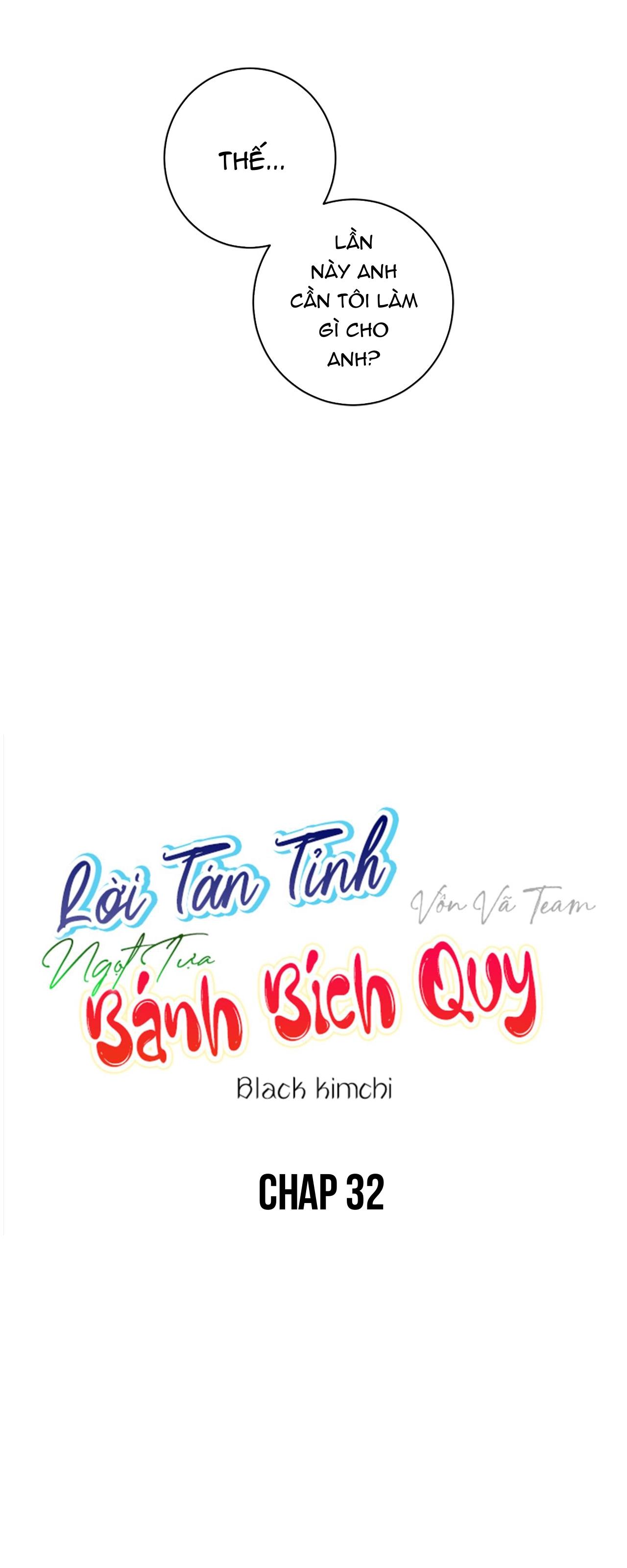 Lời Tán Tỉnh Ngọt Tựa Bánh Bích Quy - Chap 32