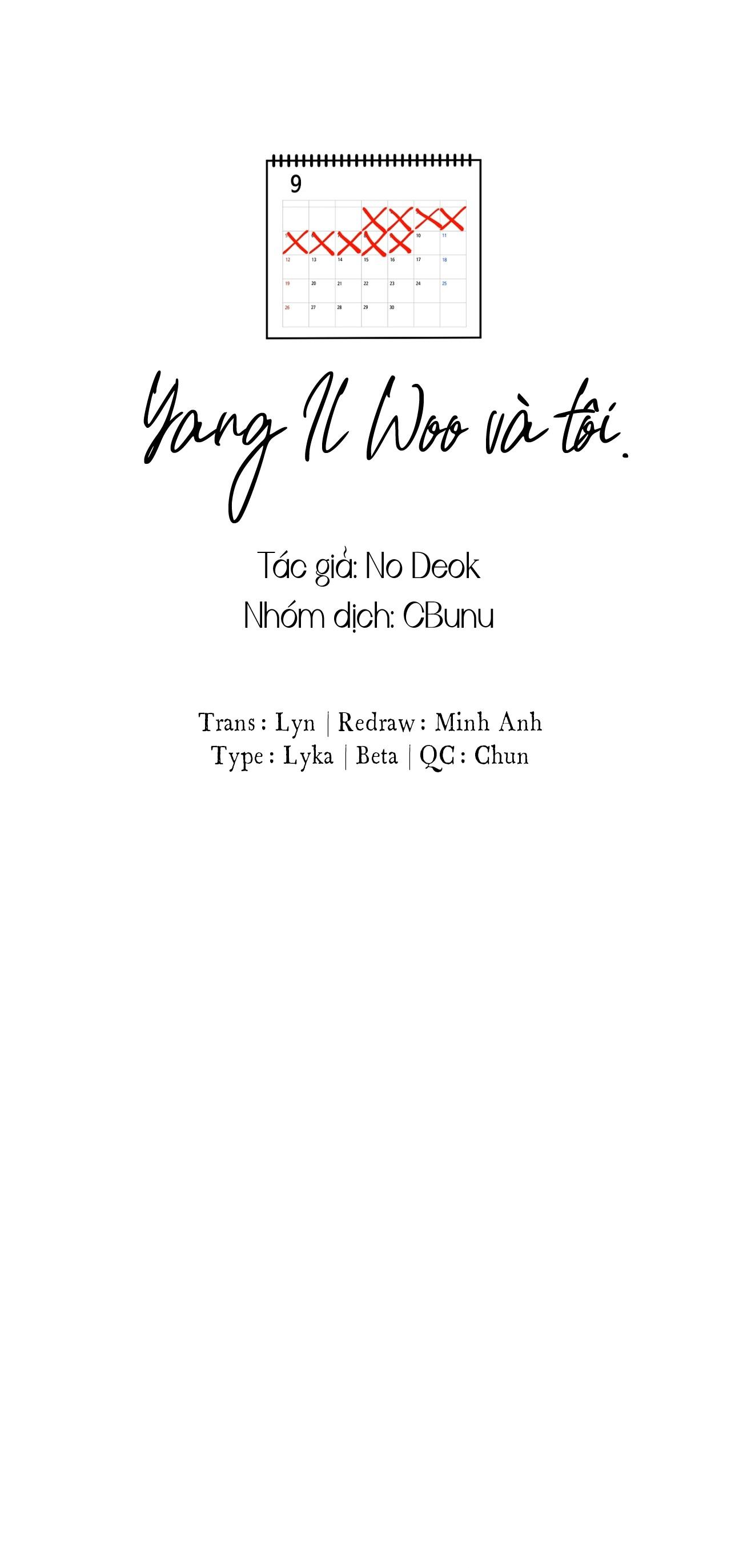 (CBunu) Yang Il Woo Và Tôi - Chap 3