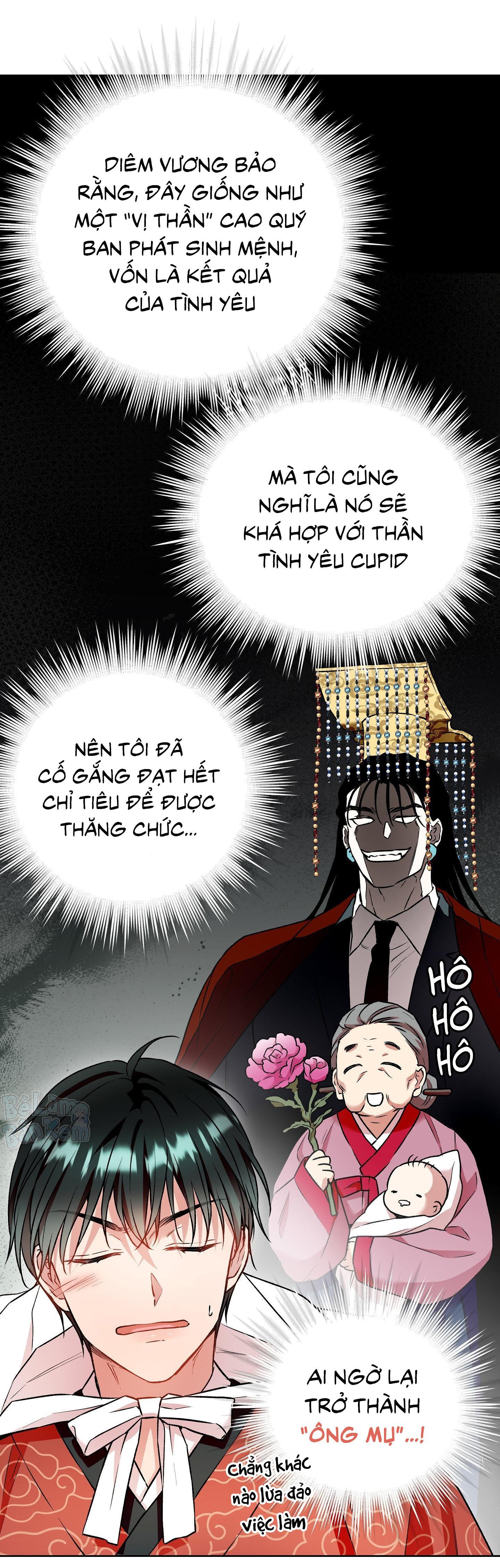 Thần chết muốn trở thành thần tình yêu! - Chap 8