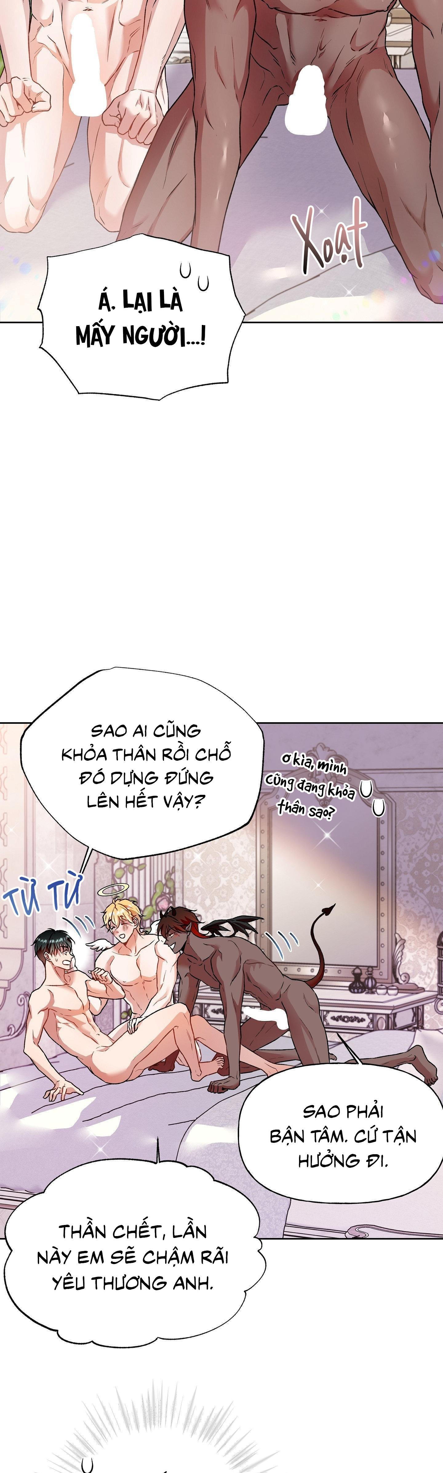 Thần chết muốn trở thành thần tình yêu! - Chap 8