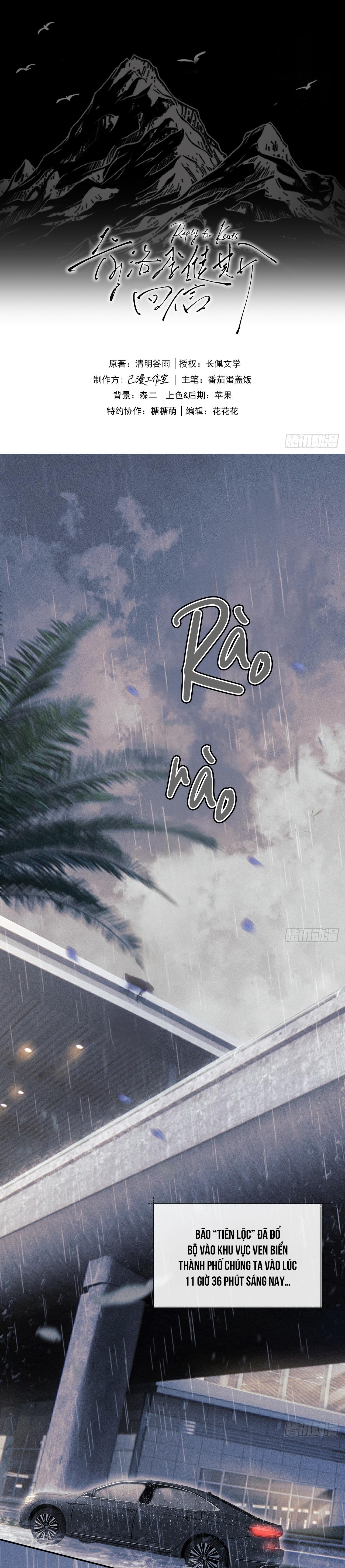 Thư hồi âm của Keanu Reeves - Chap 1