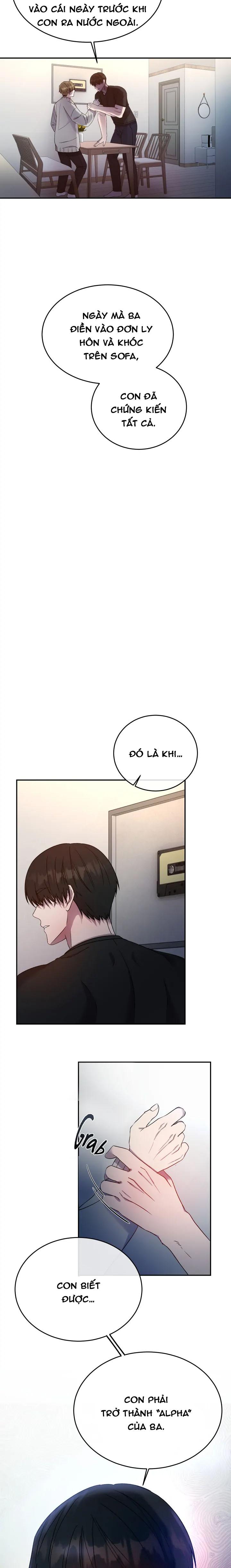 Người con Alpha trẻ tuổi, người cha Omega xế chiều - Chap 1