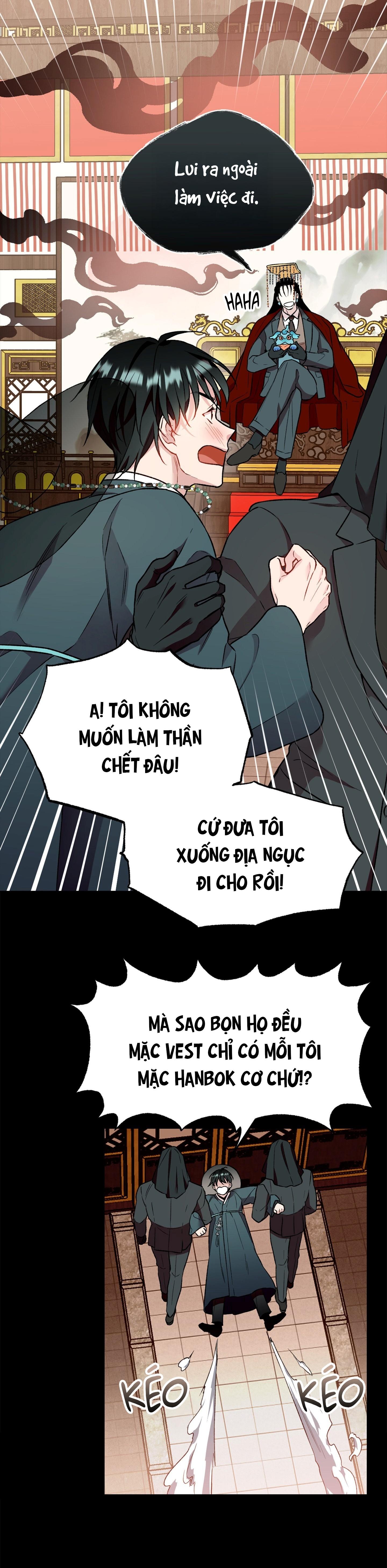 Thần chết muốn trở thành thần tình yêu! - Chap 1