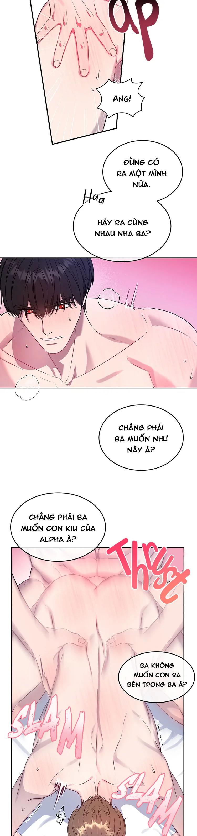 Người con Alpha trẻ tuổi, người cha Omega xế chiều - Chap 3