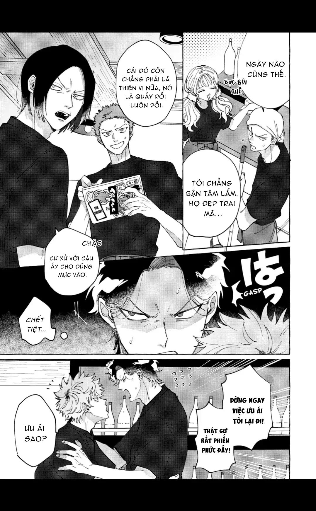 Totsuka Jin Sẽ Không Khuất Phục Trước Sự Thiên Vị Đầy Dục Vọng - Chap 1