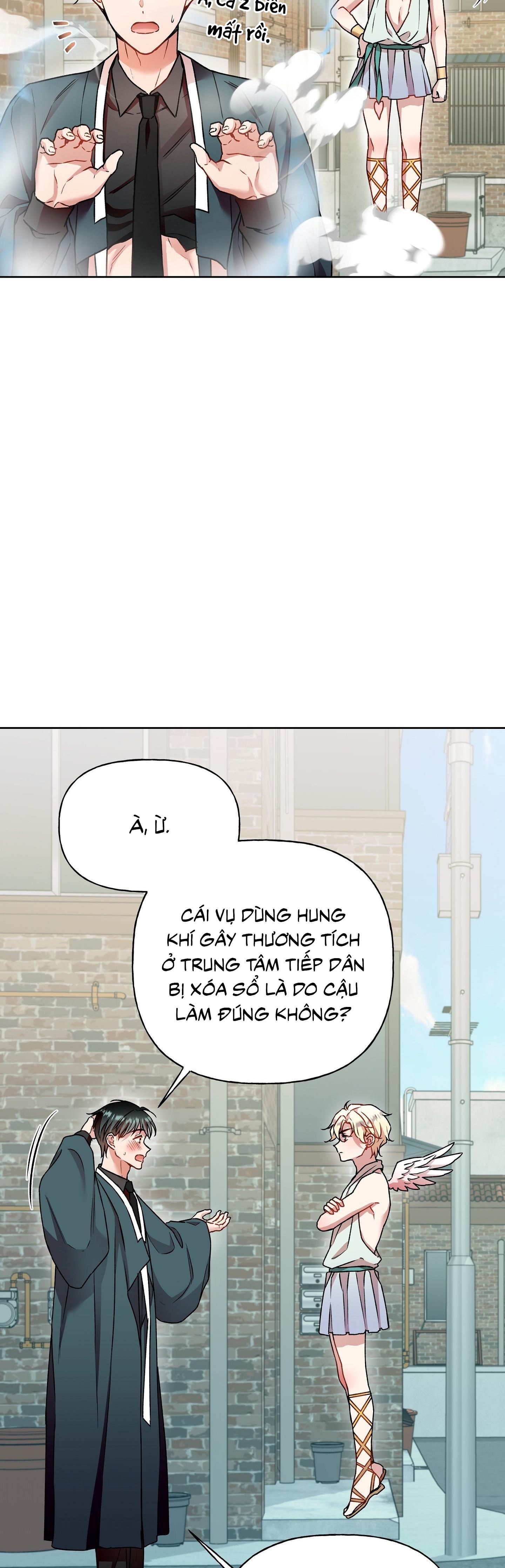 Thần chết muốn trở thành thần tình yêu! - Chap 8