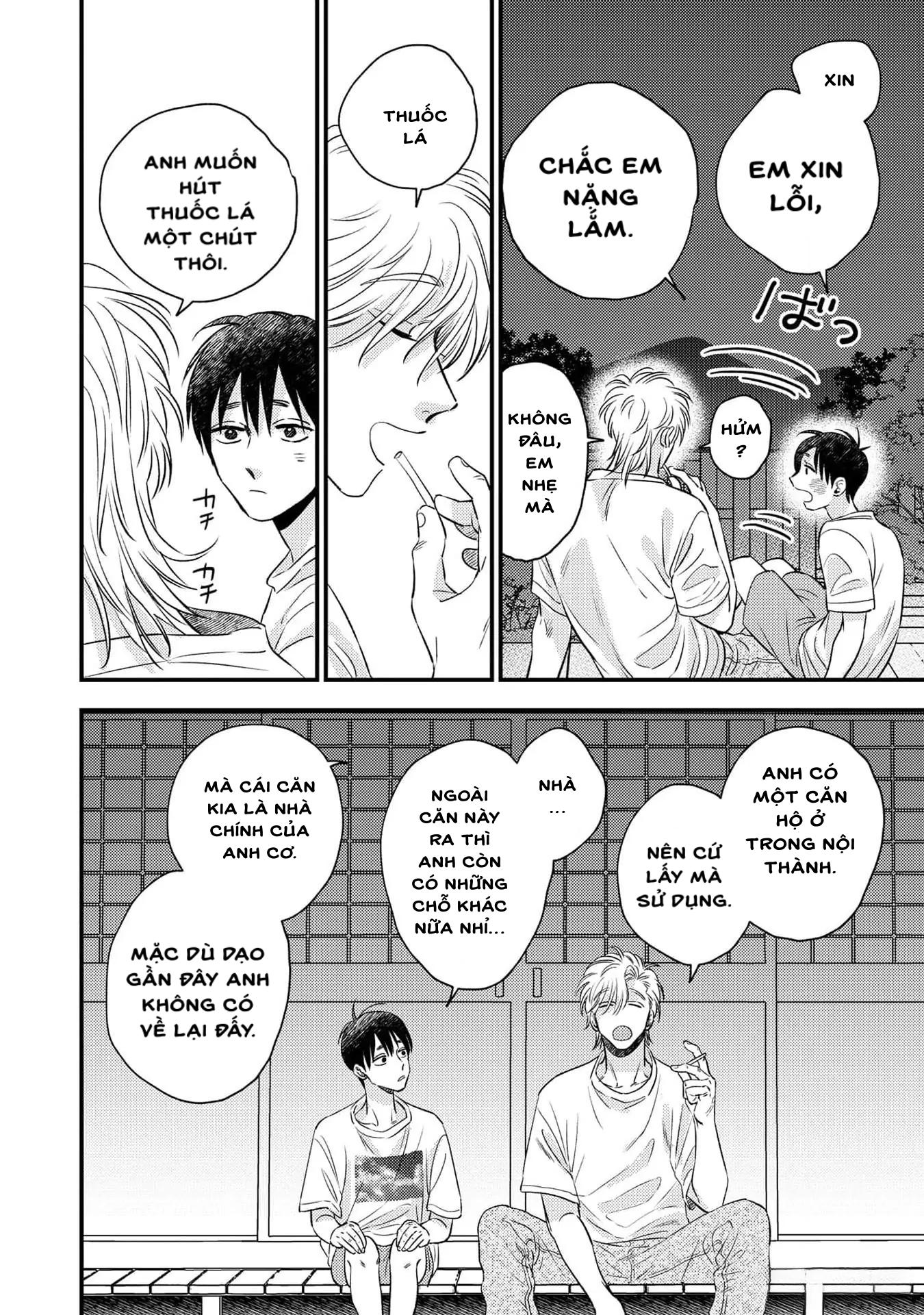 Mùa hè bên những người đàn ông nóng bỏng tại nhà trọ - Chap 1