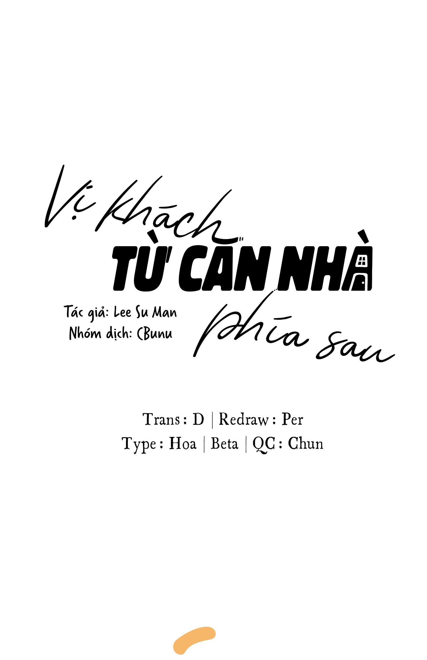 (CBunu) Vị Khách Từ Căn Nhà Phía Sau - Chap 12