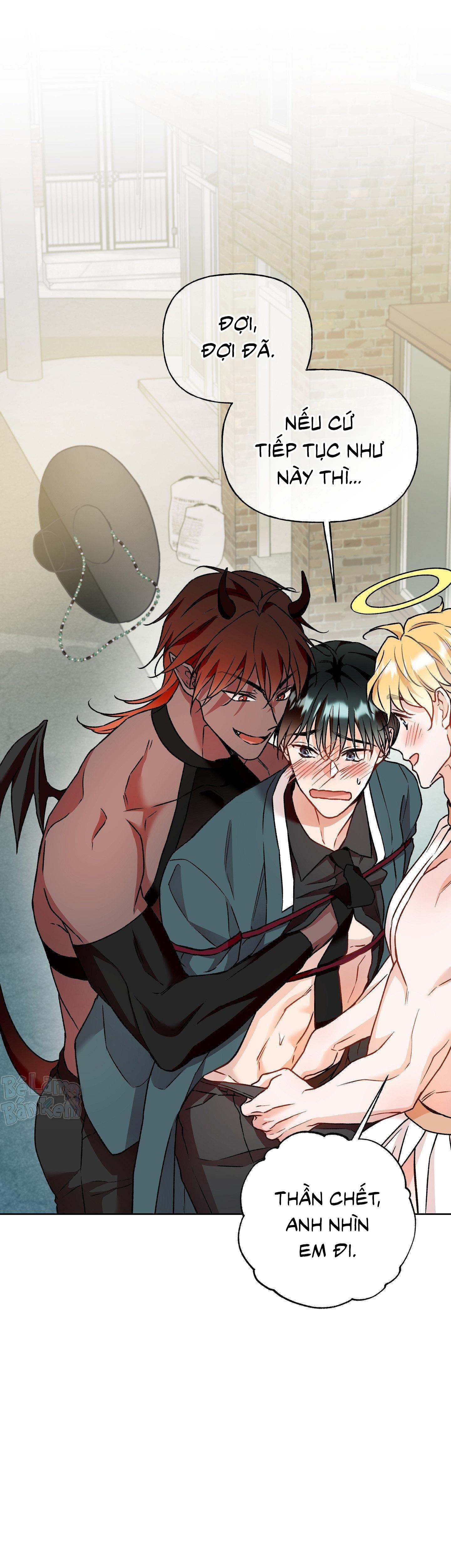 Thần chết muốn trở thành thần tình yêu! - Chap 8