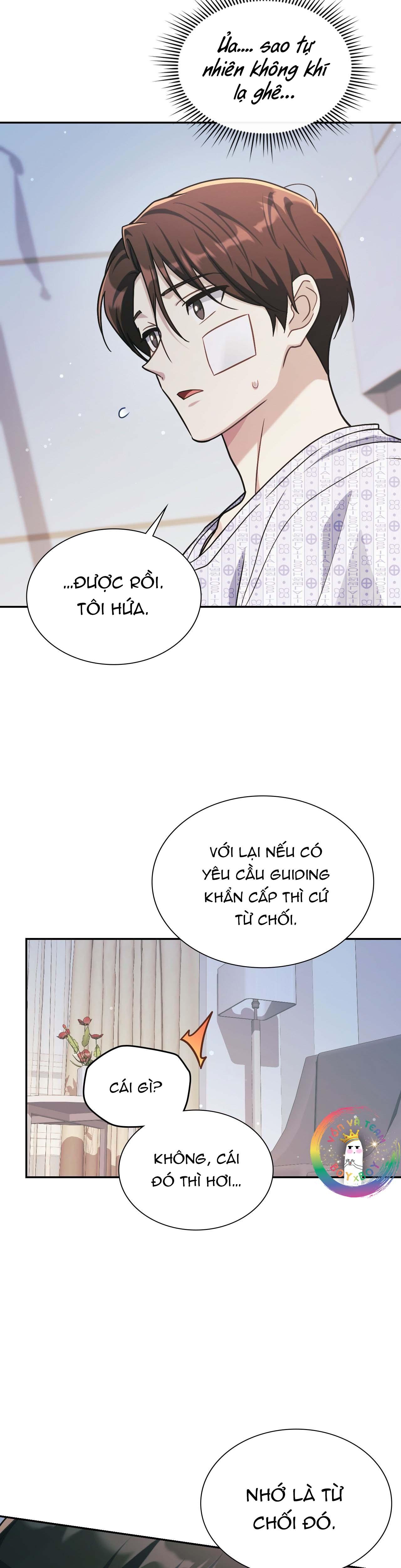 Dù Không Phải Guide Định Mệnh Của Cậu - Chap 14