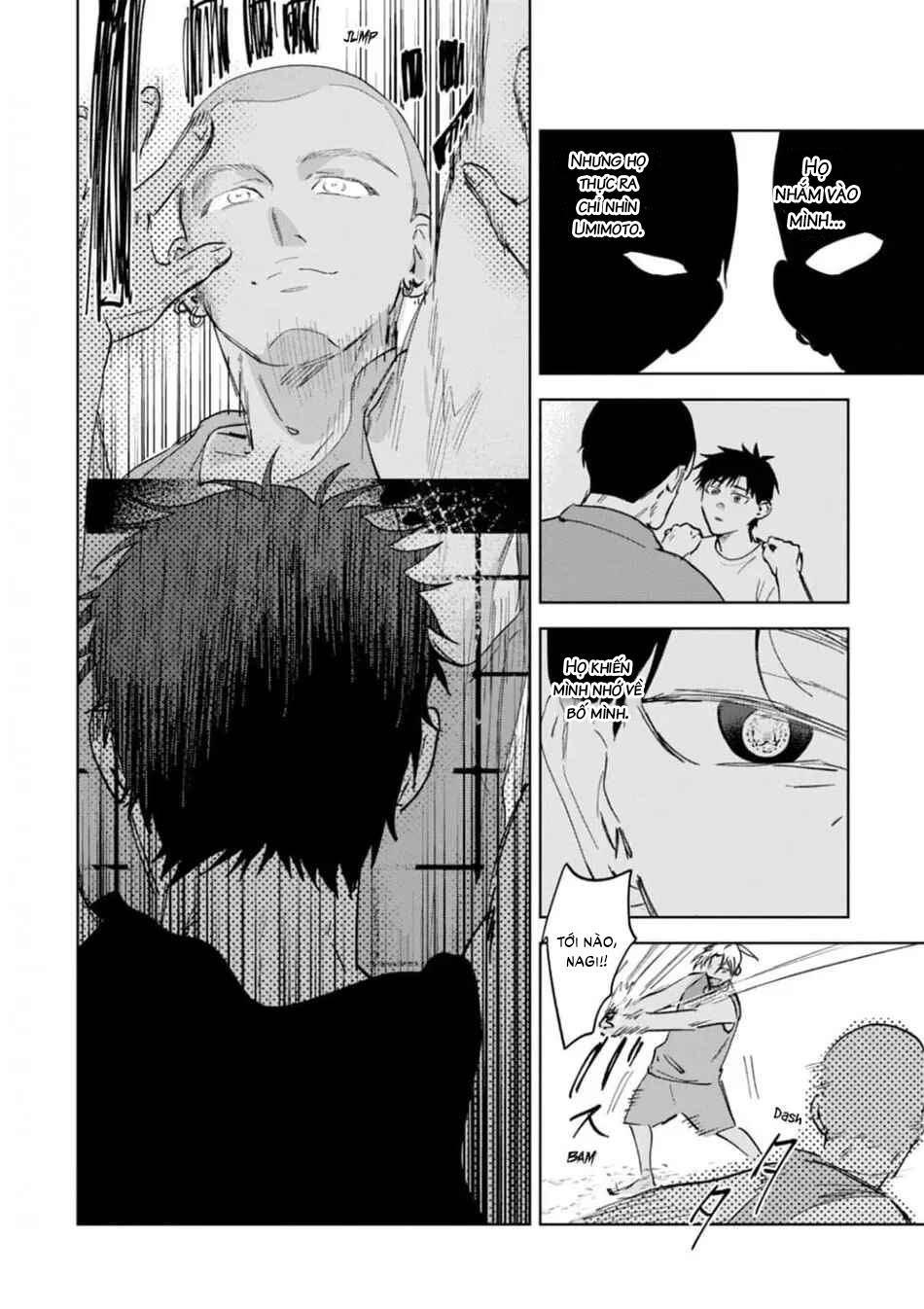 Làn da em đang cháy bỏng vì khao khát - Chap 4