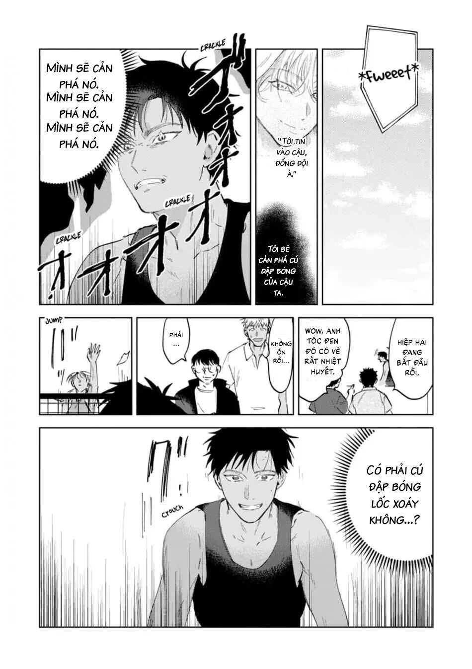 Làn da em đang cháy bỏng vì khao khát - Chap 4