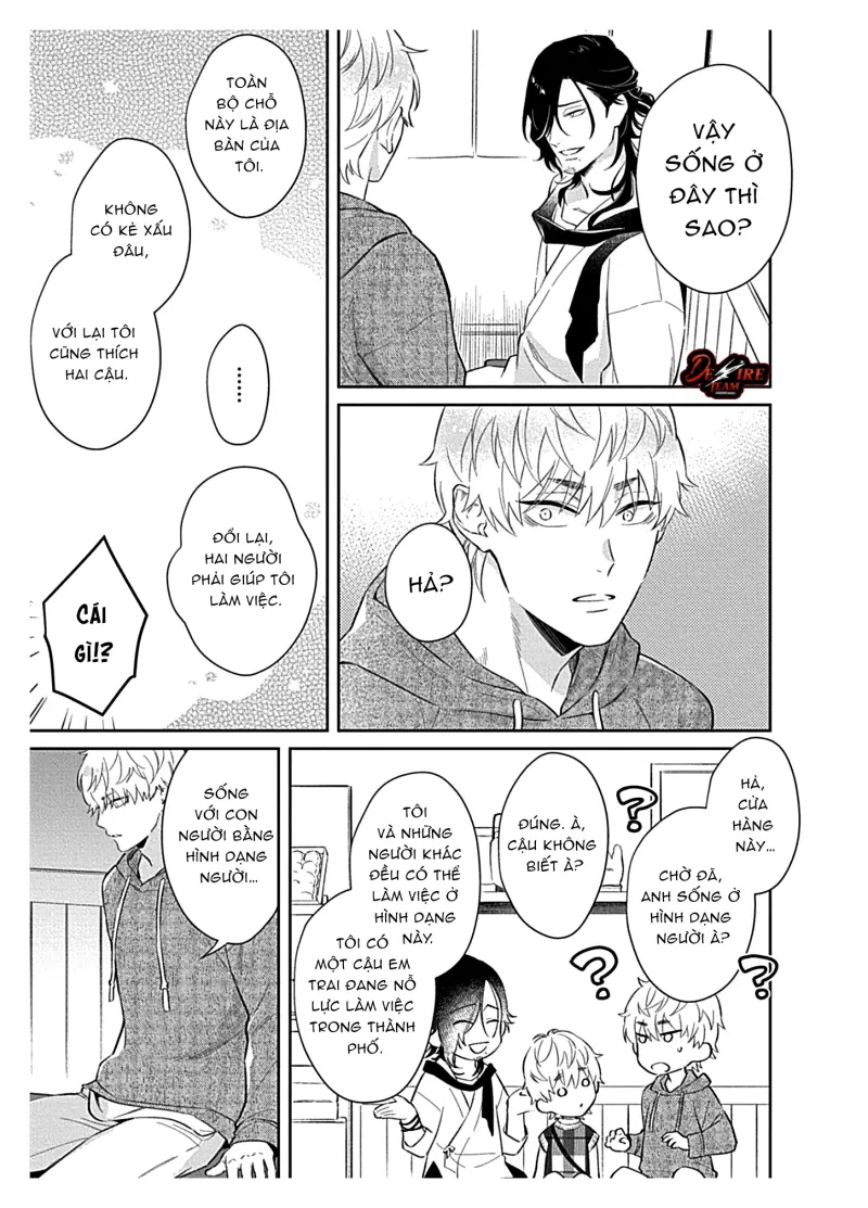 Trở Thành Một Gia Đình Cùng Hai Anh Em Tanuki - Chap 3