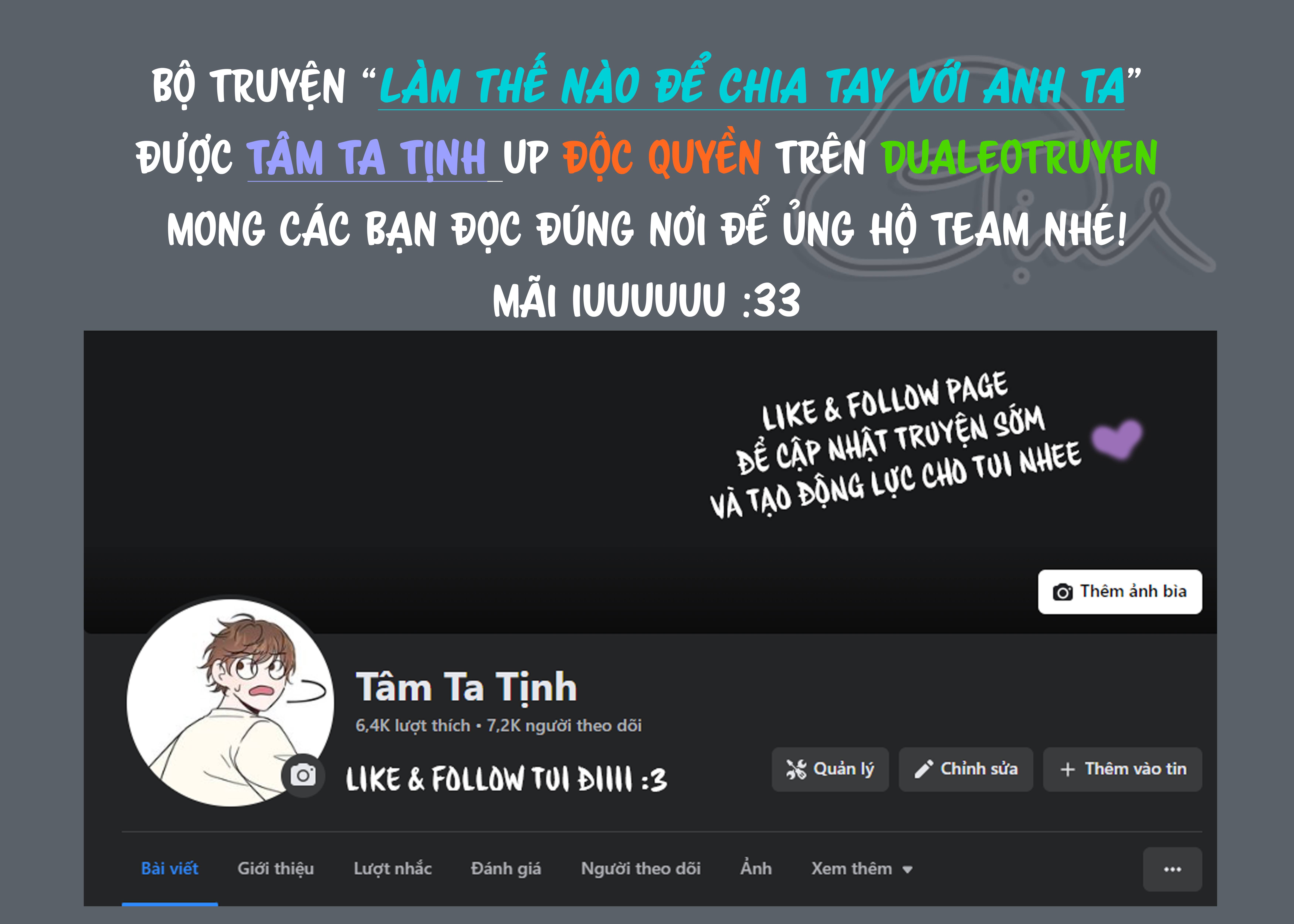 Làm Thế Nào Để Chia Tay Với Anh Ta - Chap 10