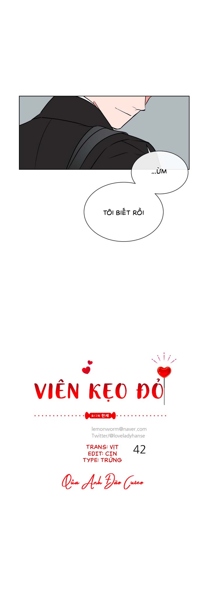 Viên Kẹo Đỏ - Chap 42