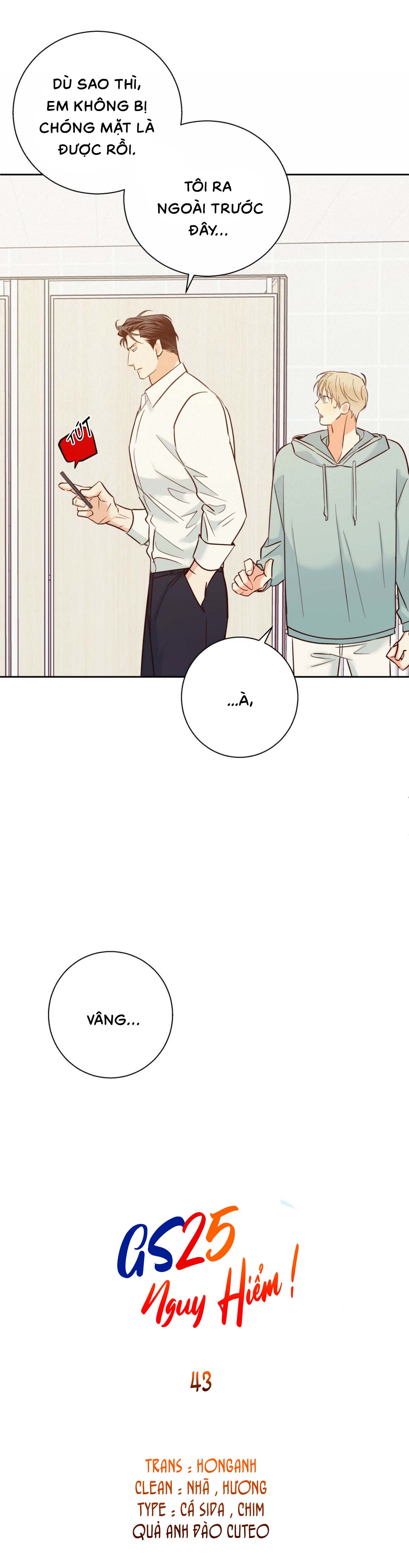 Gs25 Nguy Hiểm - Chap 43